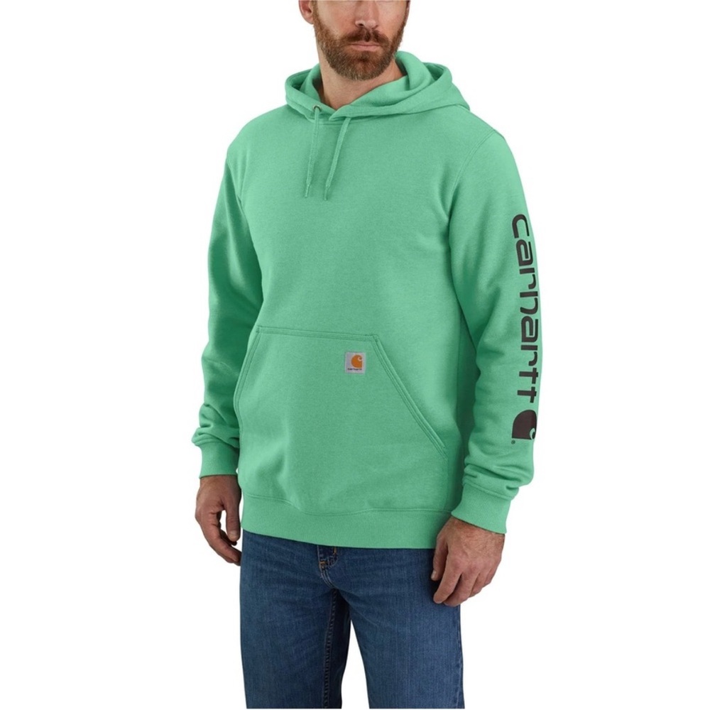 Carhartt Men's Green Hoodie